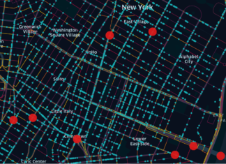 Visualizing Traffic Safety with Uber Movement Data and Kepler.gl 纽约市危险交通地图